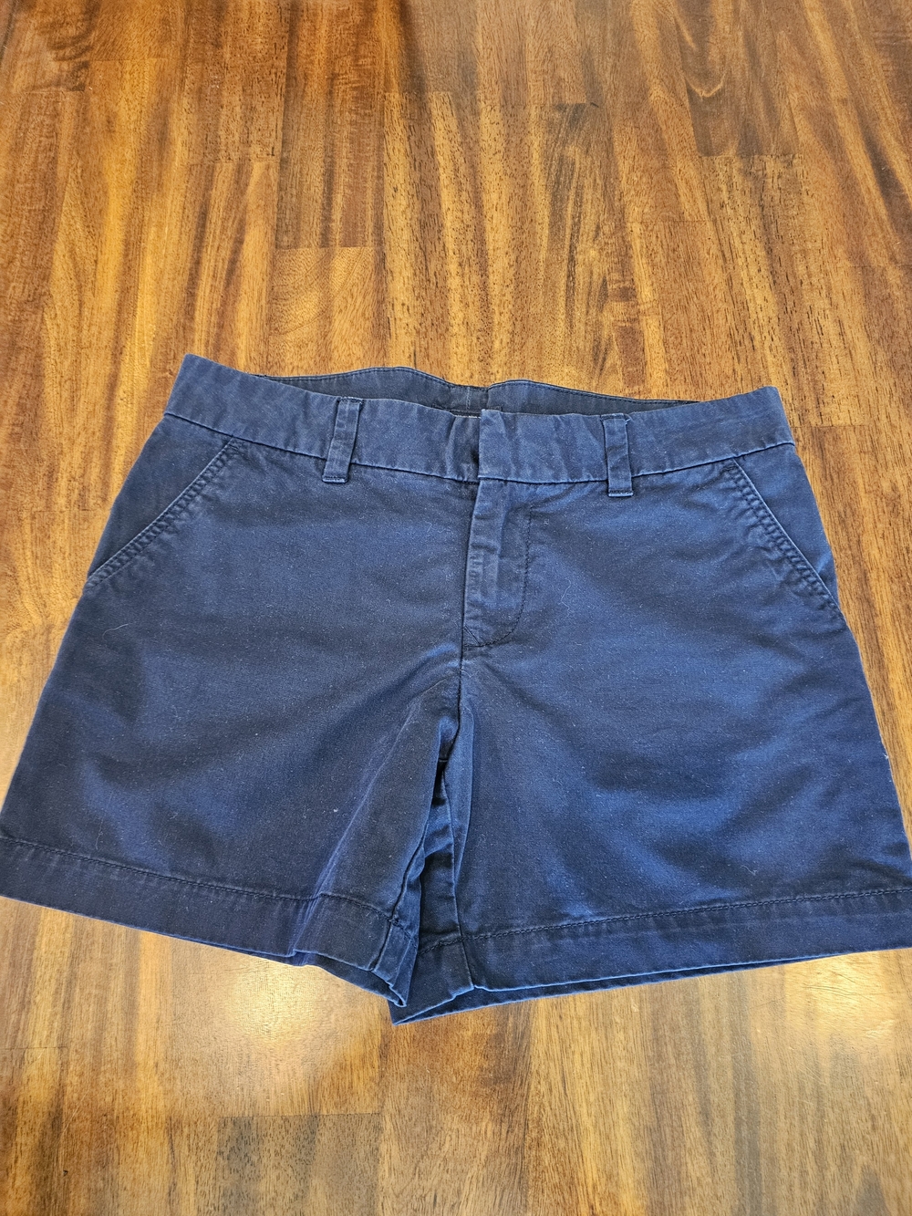 Tommy Hilfiger Navy Women's Chino Shorts